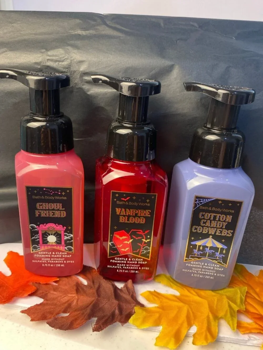 Halloween Bath & Body Works New Gentle Foaming Hand Soaps-3